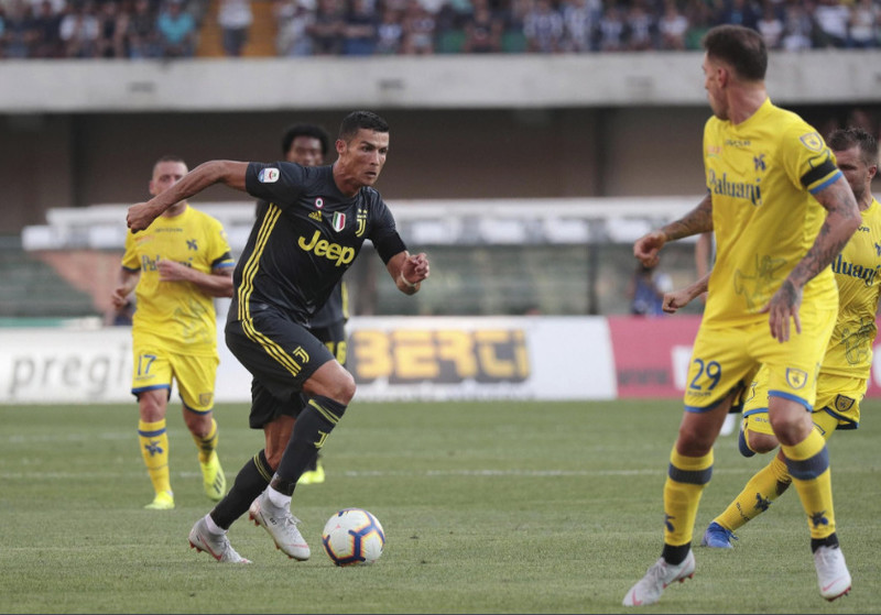 Cristiano contra el Chievo este fin de semana